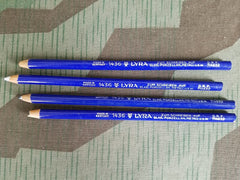 Vintage 1930s 1940s German Lyra White DRP Pencil for Glass, Porcelain, Metal, Etc