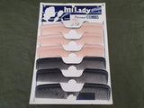 Vintage 1940s Mi Lady Hair Combs on Original Card