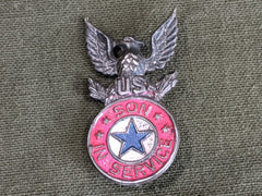 Vintage 1940s WWII Son in Service Pin Brooch