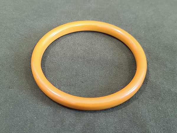 Vintage Butterscotch Bakelite Bangle Bracelet