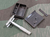 Vintage German Collapsible Razor in BROKEN Bakelite Box