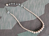 Vintage German Faux Pearl Necklace
