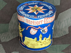 Vintage German Haeberlein Metzger Lebkuchen Cookie Tin
