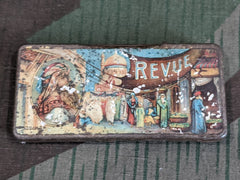 Vintage German Revue Cigarette Tin