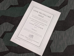 Vintage German Von Deutscher Seele Song Book (Pamphlet)