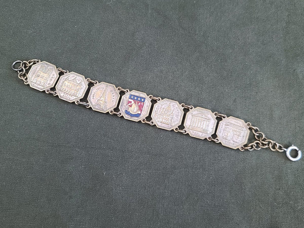 Vintage Paris France Souvenir Bracelet