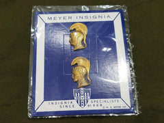 Vintage WAC Insignia on Card Women's Army Corps