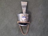 Vintage WWII Sweetheart Military Band Hat Pin Brooch