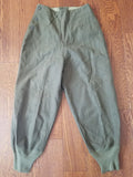 Vintage WWII WAC Women's Wool Uniform Trouser Liner Size 16R