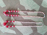 Vintage 1920s / 1930s German Red Glass Bead Necklace