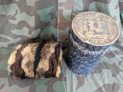 Vintage 1920s German Fur Muff in Original Box