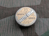 Vintage 1920s German Lanolin Cream Tin (Still Full)
