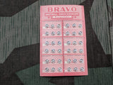Vintage 1930s / 1940s Bravo German Snaps on Original Card