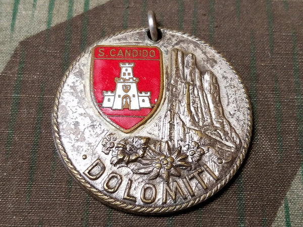 Vintage 1930s / 1940s Dolomiti Medal / Watch Fob