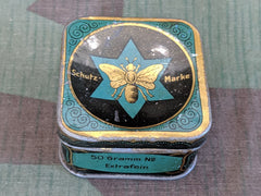 Vintage 1930s / 1940s German Bienen Stahlstecknadeln Sewing Pin Container