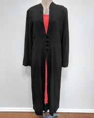German Black Jacket & Red/Orange Slip Dress <br> (B-36" W-33" H-44")
