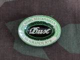 Vintage 1930s / 1940s German Dux Stahl Stecknadeln Sewing Pin Tin