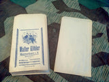 Vintage 1930s 1940s German Tobacco Paper Bags Walter Köhler
