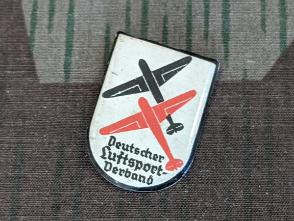 Vintage 1930s / 1940s WWII German Deutscher Luftsport Verband Pin