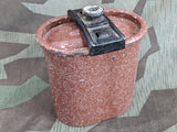 Vintage 1930s 1940s WWII German Enamel Food Container D.R.P.