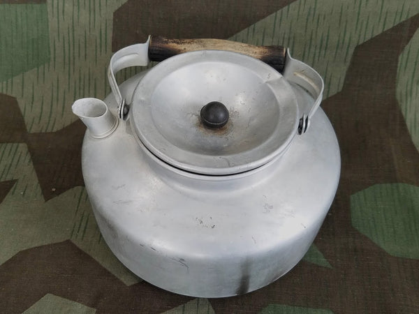 Vintage 1930s German Aluminum Tea Pot Kettle