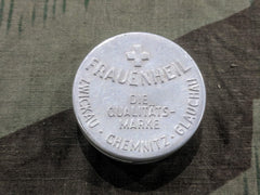 Vintage 1930s German Frauenheil Diaphragm Aluminum Tin