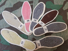 Vintage 1930s German Ladies Shoe Insoles New Old Stock (Multiple Sizes)