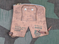 Vintage 1930s German Lederhosen Novelty Change Purse