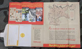 Vintage 1930s German Shell Map in Envelope