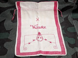 Vintage 1930s German Wäsche Laundry Bag
