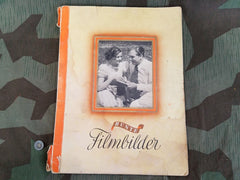 Vintage 1930s Pre-WWII German Bunte Filmbilder Cigarette Card Book