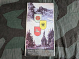 Vintage 1930s Pre-WWII Shell Map Thüringen - Mitteldeutschland DRGM