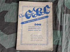 Vintage 1930s WWII-era German Book Tips for a Frugal Hausfrau