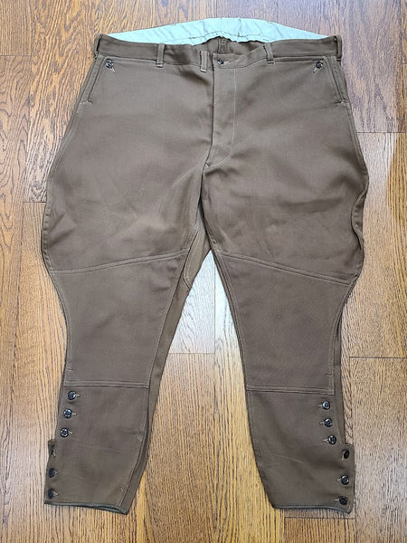 Vintage 1940s / 1950s Men's Riding Pants Jodhpurs (40" Waist) Sweet Orr