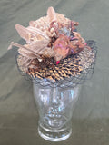 Vintage 1940s Bird Feather Tilt Hat Art Bern Hats by Frank Palma