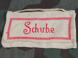 Vintage 1940s German Schuhe Shoe Carrying Bag