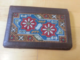 Vintage 1940s German Tapestry Wristlet Purse