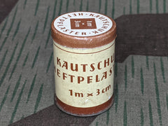Vintage 1940s Kautschuk Heftpflaster Rubber Adhesive Bandage Tin