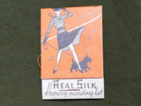Vintage 1940s Real Silk Hosiery Mending Kit for Stockings