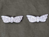 Vintage 1940s Rhinestone Shoe Clips