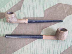 Vintage 1940s Small German Pipes w/ Straight Stem