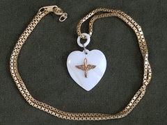 Vintage 1940s WWII Army Air Corps Sweetheart Necklace