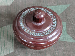 Vintage 1940s WWII German Bakelite Shampoo Container Schwarzkopf