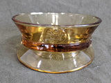 Vintage 1940s WWII Glass Army Hat Candy Dish