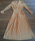 Vintage 1945 DuBarry Evening Gown Dress 