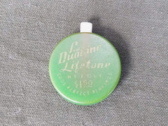 Vintage Duotone Lifetone Green Bakelite Gramophone Record Player Needle Holder