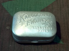 Vintage German 1930s Kaloderma Small Traveling Soap Dish