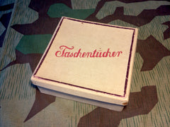 Vintage German 1940s WWII Taschentücher Handkerchief Box