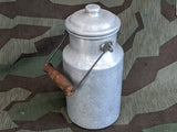 Vintage German 2L Rein Aluminum Milk Can Jug
