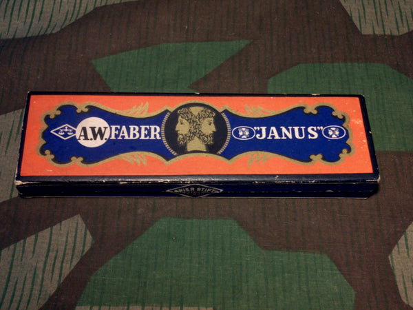 Vintage German A.W.Faber Janus Pencil Box